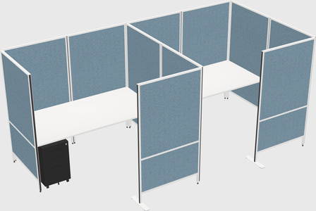 Flexible panel system with privacy