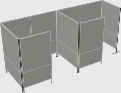 Small private panel system