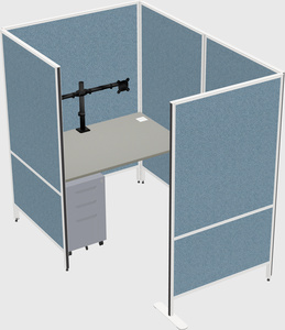 Small private panel system