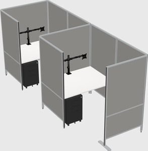 Small private panel system
