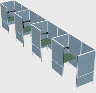 Small private panel system