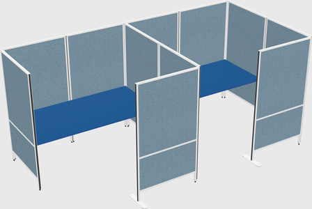 Flexible panel system with privacy
