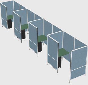 Small private panel system