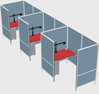 Small private panel system