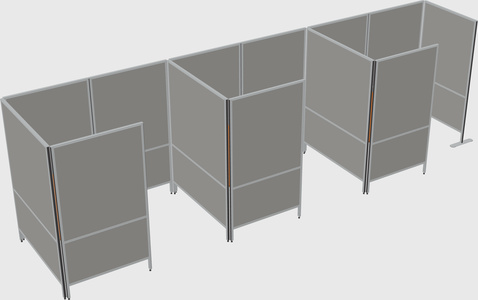 Small private panel system