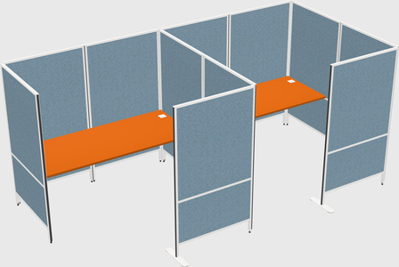 Flexible panel system with privacy