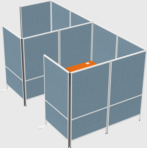 Flexible panel system with privacy