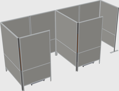 Small private panel system