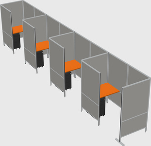 Small private panel system