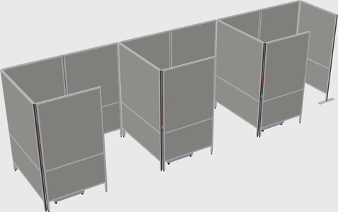 Small private panel system