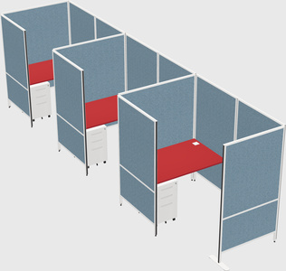 Small private panel system