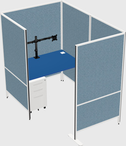 Small private panel system