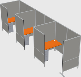 Small private panel system