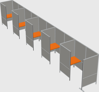 Small private panel system