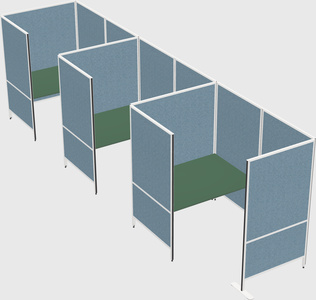Small private panel system