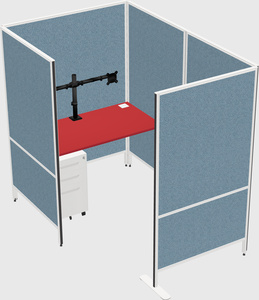 Small private panel system