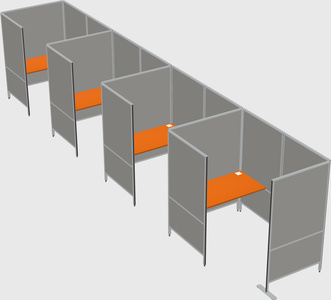 Small private panel system