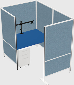 Small private panel system