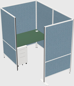 Small private panel system