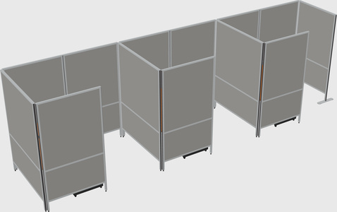 Small private panel system