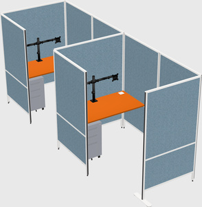 Small private panel system