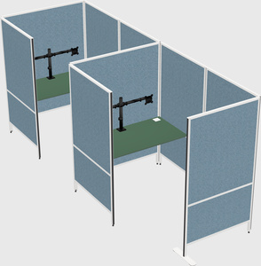 Small private panel system