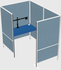 Small private panel system