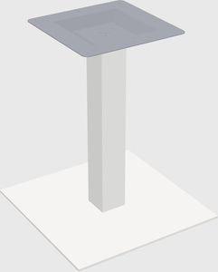 Modular table/desk base
