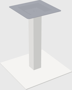 Modular table/desk base