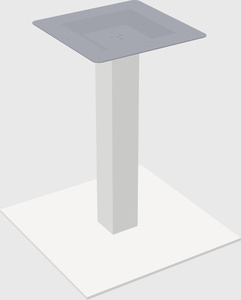 Modular table/desk base