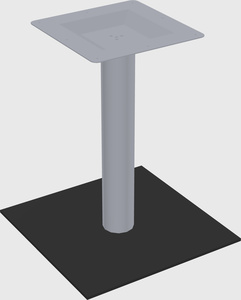 Modular table/desk base