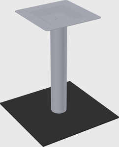 Modular table/desk base