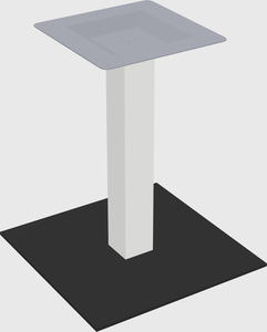 Modular table/desk base