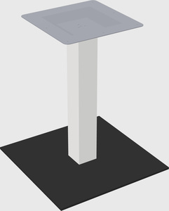Modular table/desk base