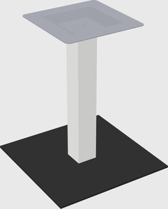 Modular table/desk base
