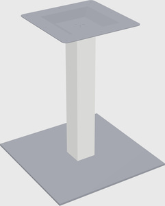 Modular table/desk base