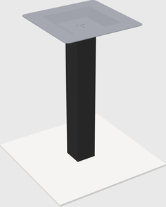 Modular table/desk base