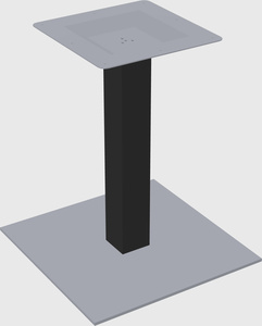 Modular table/desk base