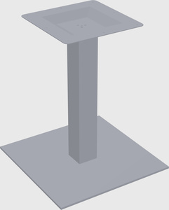 Modular table/desk base