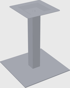 Modular table/desk base