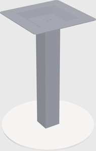 Modular table/desk base