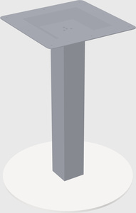 Modular table/desk base