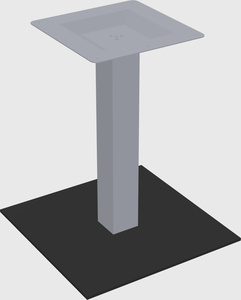 Modular table/desk base