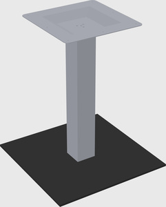 Modular table/desk base