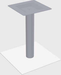Modular table/desk base