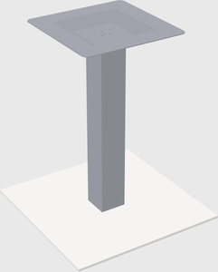 Modular table/desk base