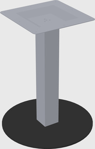 Modular table/desk base