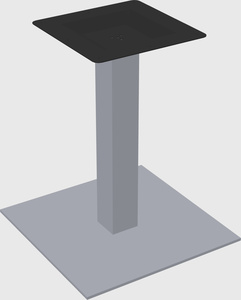 Modular table/desk base