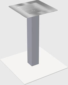 Modular table/desk base
