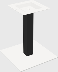 Modular table/desk base